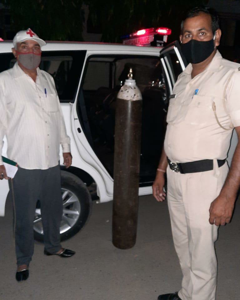 Fundraising with SNJ Charitable Trust for Oxygen Cylinders 2021