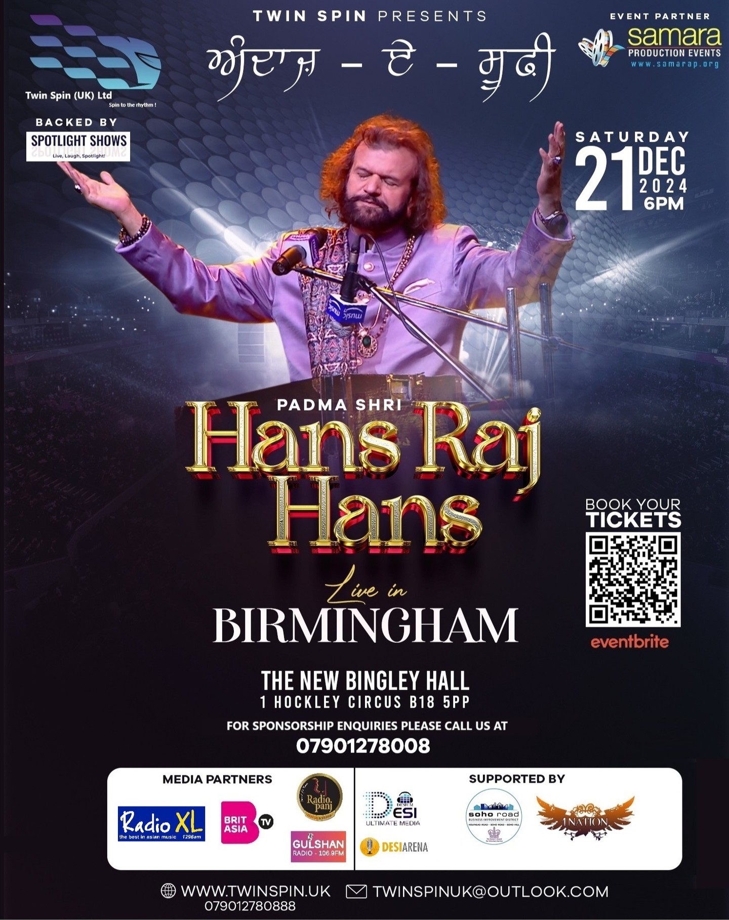 Hans Raj Hans Live in Birmingham